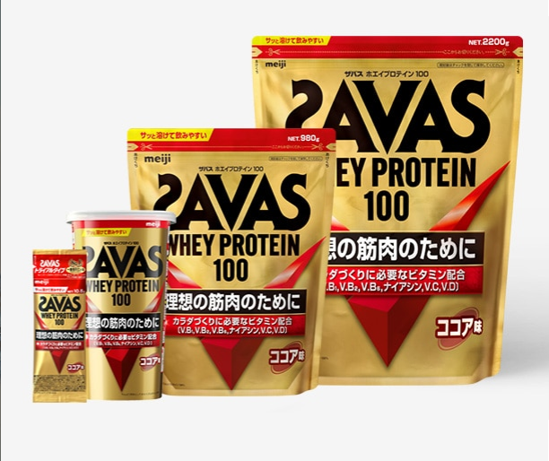 【食品】SAVAS(ザバス)ホエイプロテイン100 ココア味